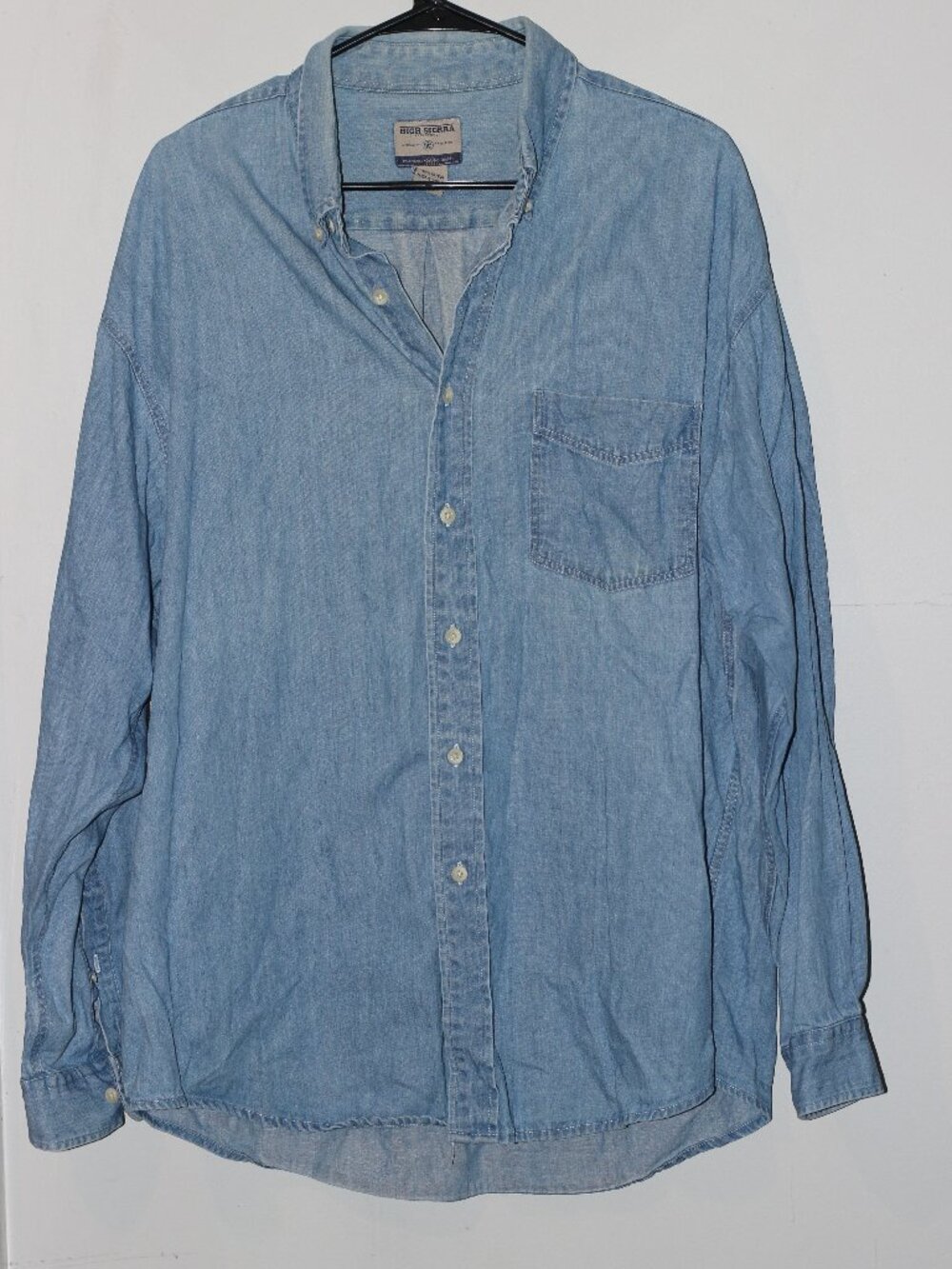 High Sierra denim button down